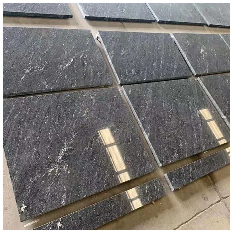 Via Lactea Black Granite Tiles