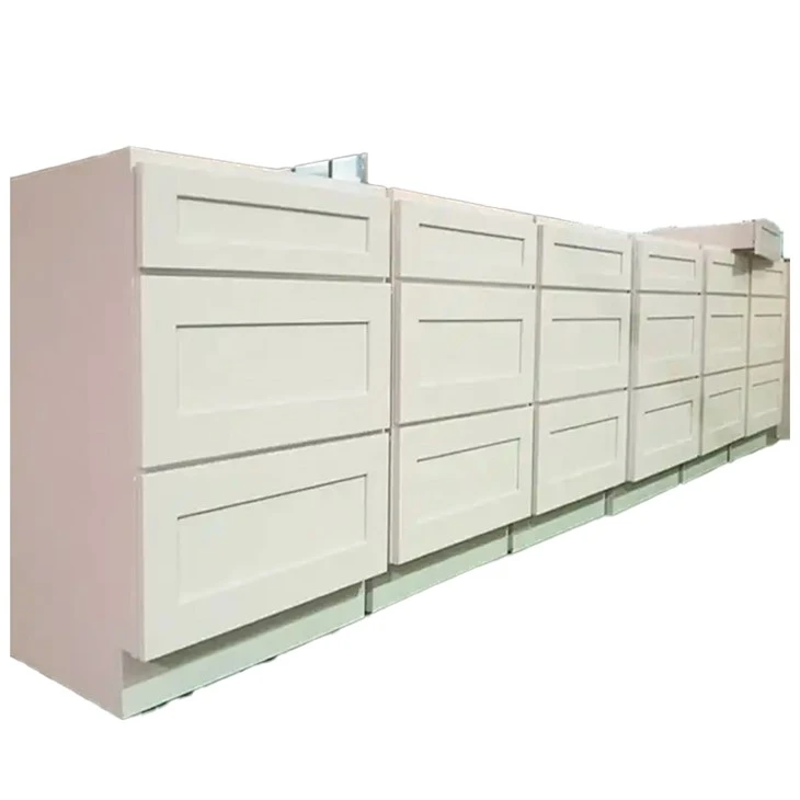 White Shaker Drawers