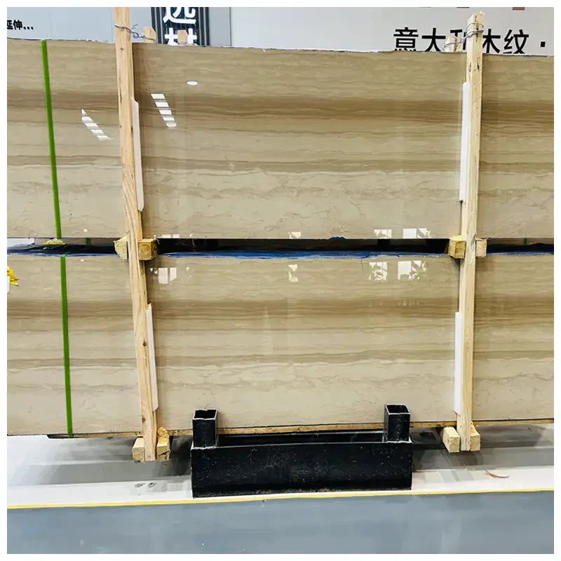Serpeggiante Wooden Marble Slabs