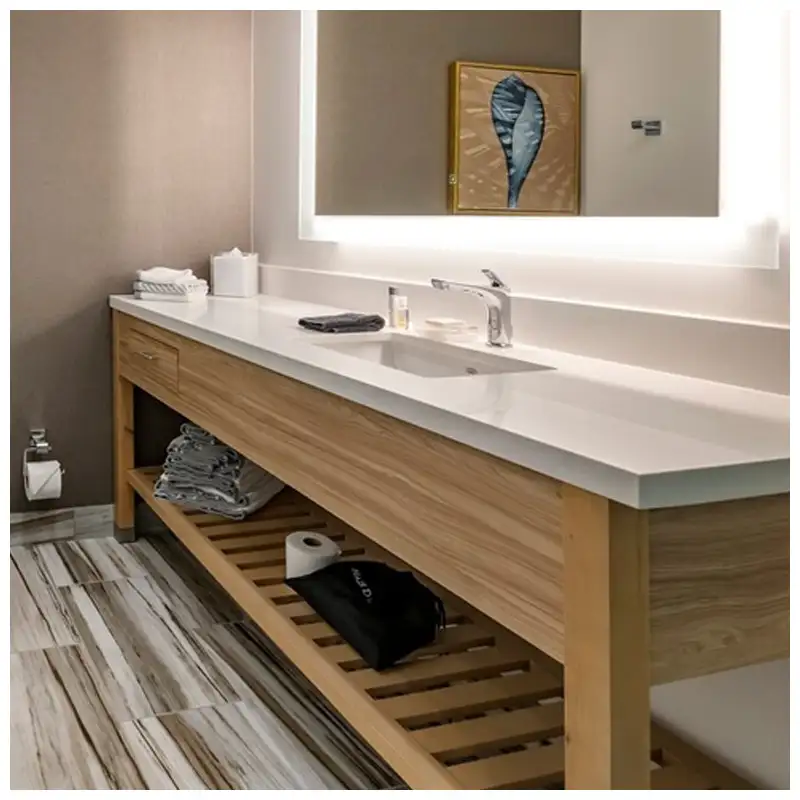Custom Hotel Bathroom Cabinet Designs for USA Markets Custom Hotel Bathroom Cabinet Designs for USA Markets