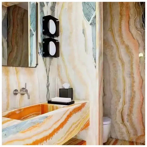 Rainbow Onyx Marble Luxury Bathroom Projects Rainbow Onyx Marble Luxury Bathroom Projects